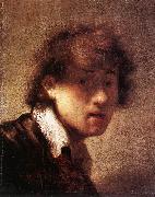 REMBRANDT Harmenszoon van Rijn Self-Portrait qw5u oil painting picture wholesale